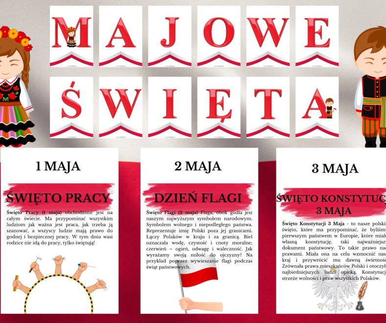 Majowe Święta - Gazetka mega pakiet