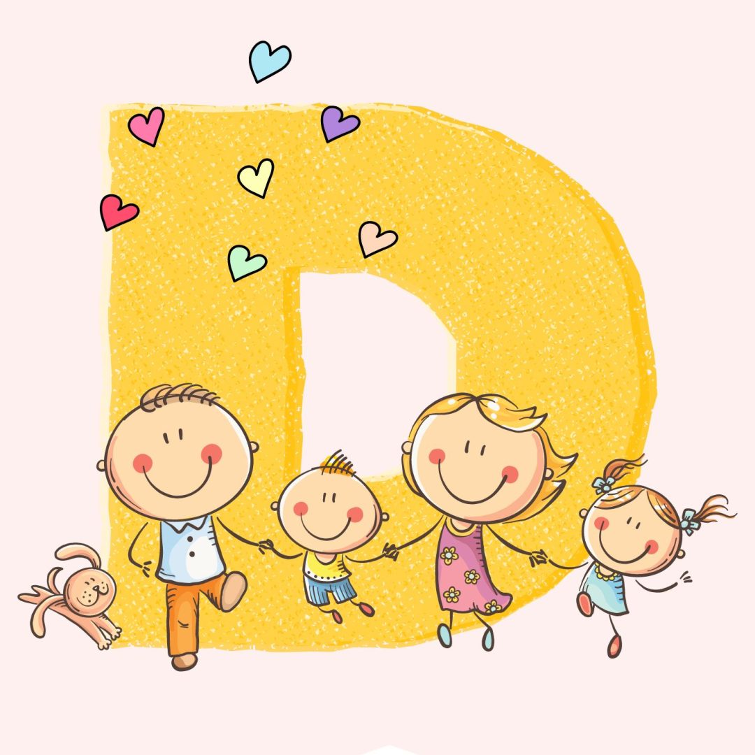 Dzień Rodziny - girlanda