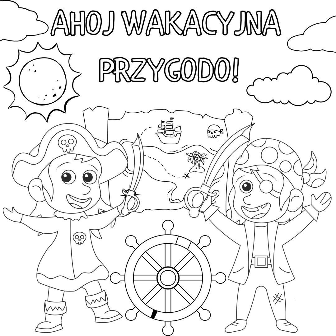 AHOJ WAKACYJNA PRZYGODO! Kolorowanka XXL