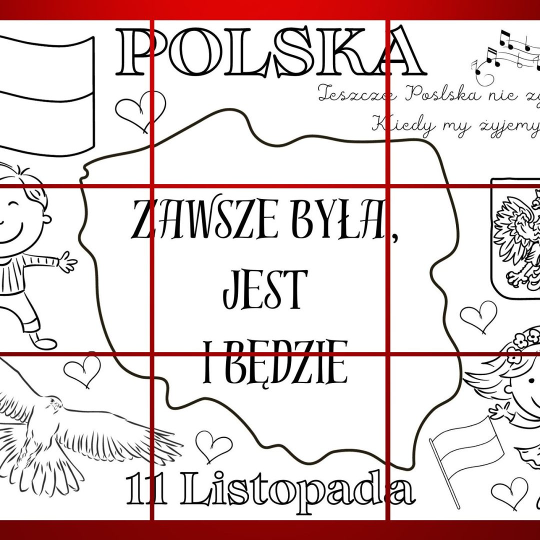 Patriotyczna kolorowanka XXL