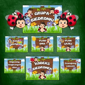 grupa biedronki, grupa przedszkolna biedronki, pakiet na start grupa biedronki