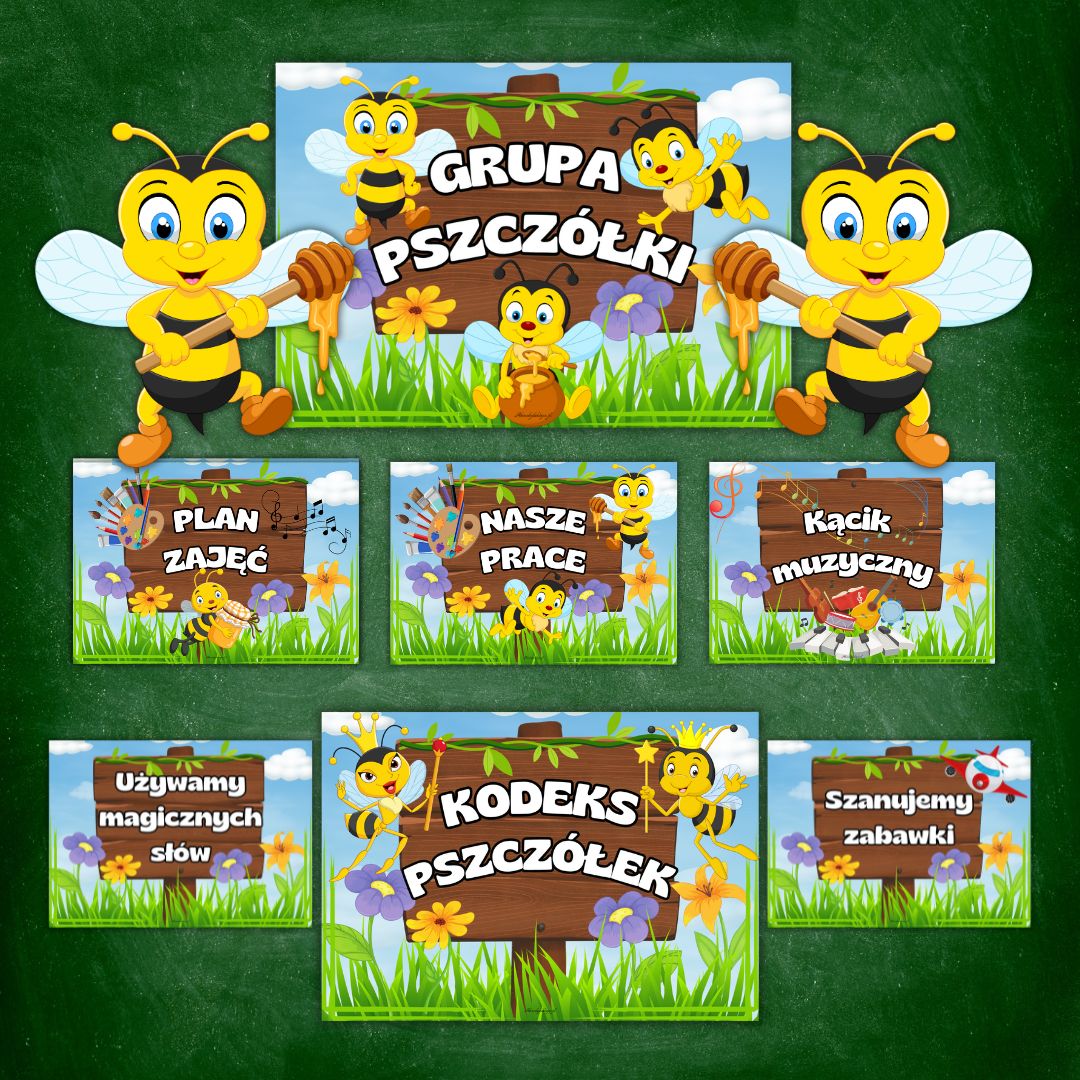 grupa pszczółki, pakiet grupa pszczółki, grupa przedszkolna pszczółki