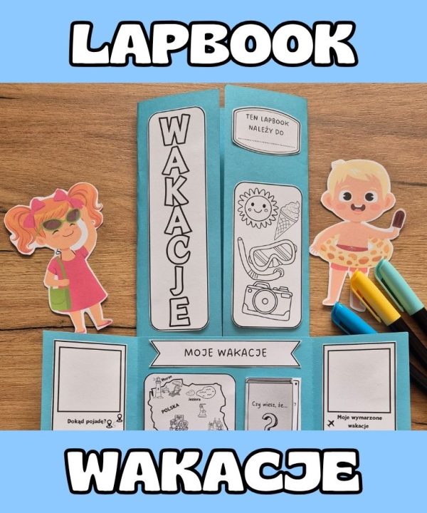 Lapbook Wakacje