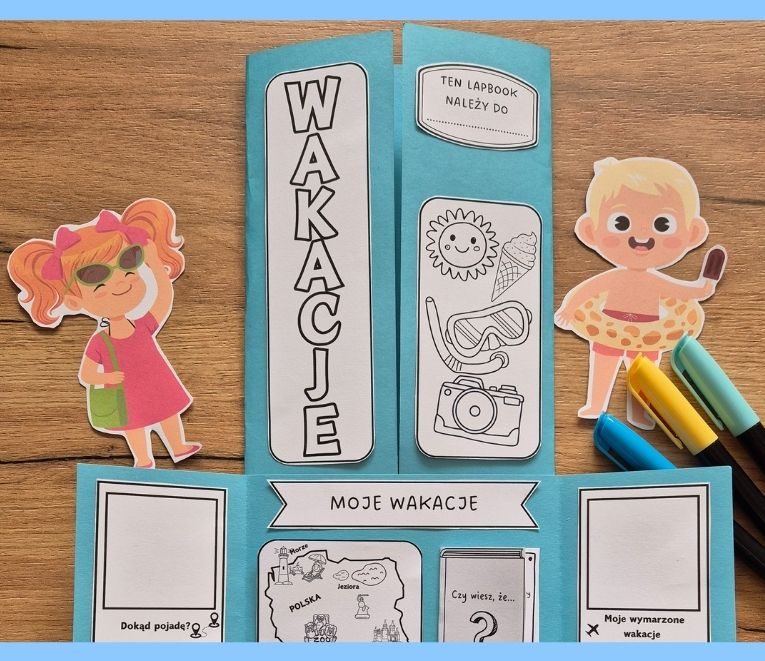 Lapbook Wakacje