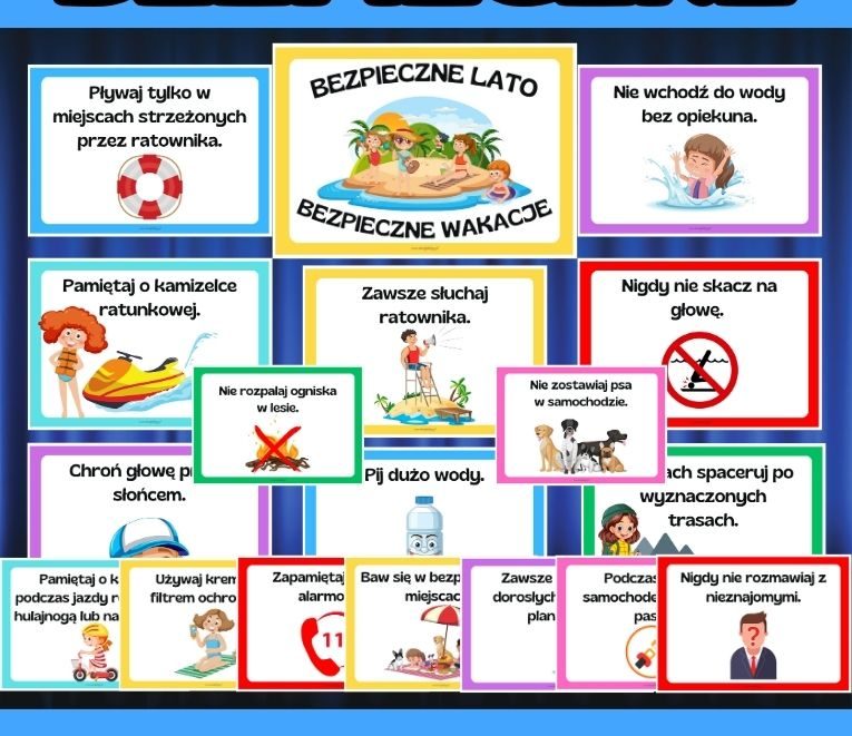 Bezpieczne LATO Bezpieczne WAKACJE