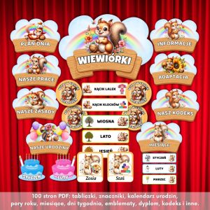 Pakiet startowy grupa Wiewiórki