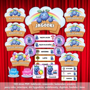 Pakiet startowy grupa Jagódki, grupa jagódki, pakiet jagódki