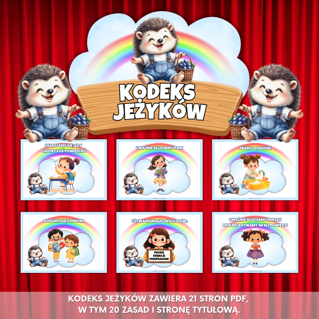 kodeks grupa jeżyki, kodeks grupowy jeżyki, grupa jeżyki, grupa przedszkolna jeżyki przedszkole, kodeks przedszkolaka